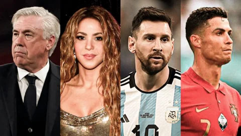 Royalties e Fraude Fiscal na Espanha: de Ancelotti a Shakira, o cerco às celebridades