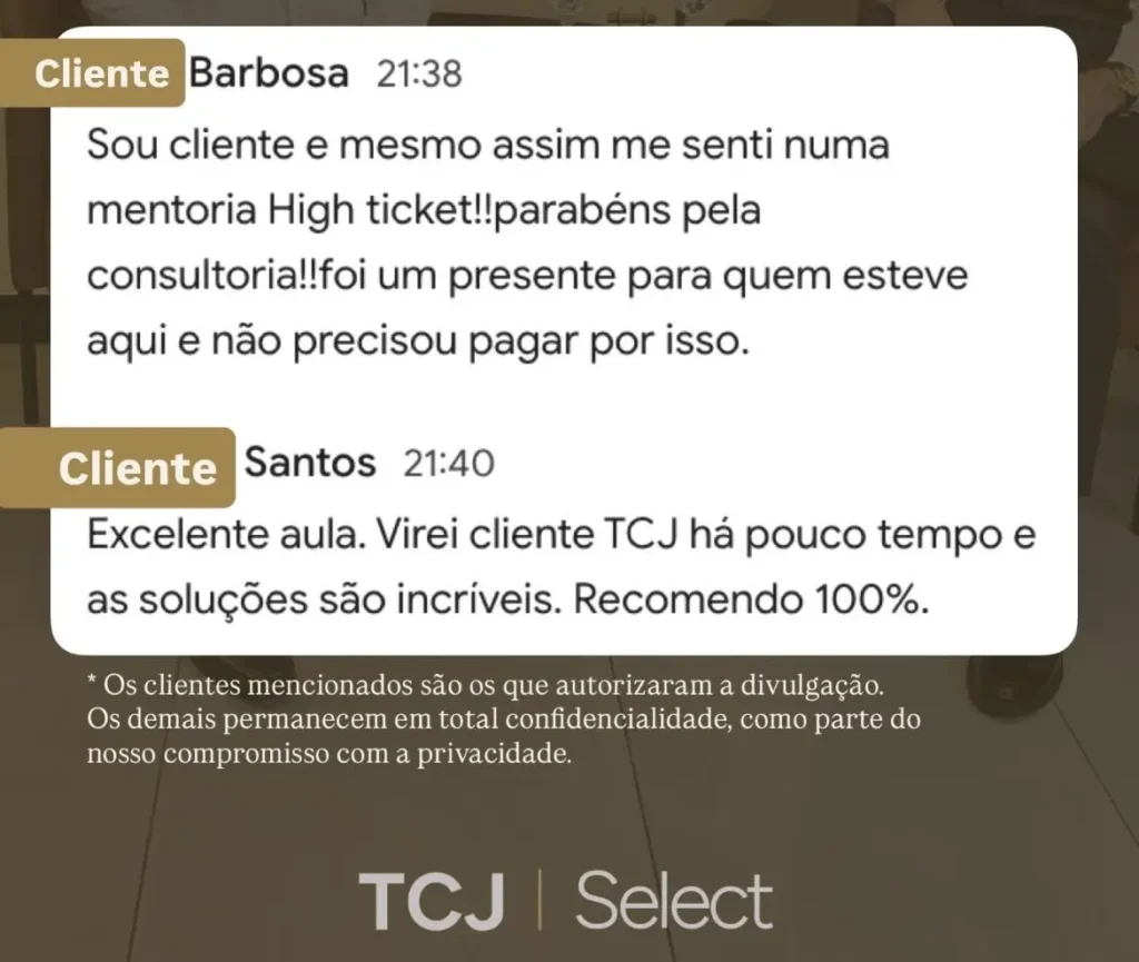 Depoimento - Cliente TelliCoJus