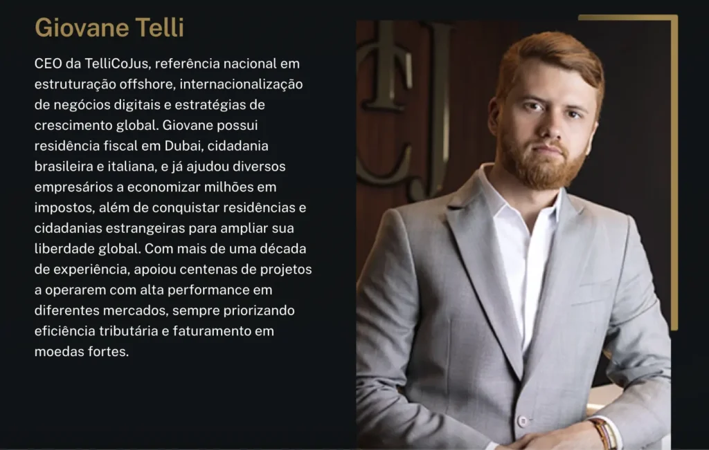 Quem é Giovane Telli da TelliCoJus