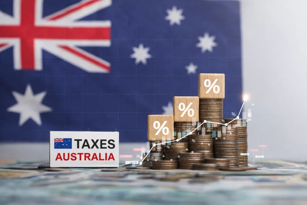 impostos na austrália e crescimento econômico copiar